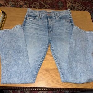 MOTHER The Insider Flood Jeans, Tea Time